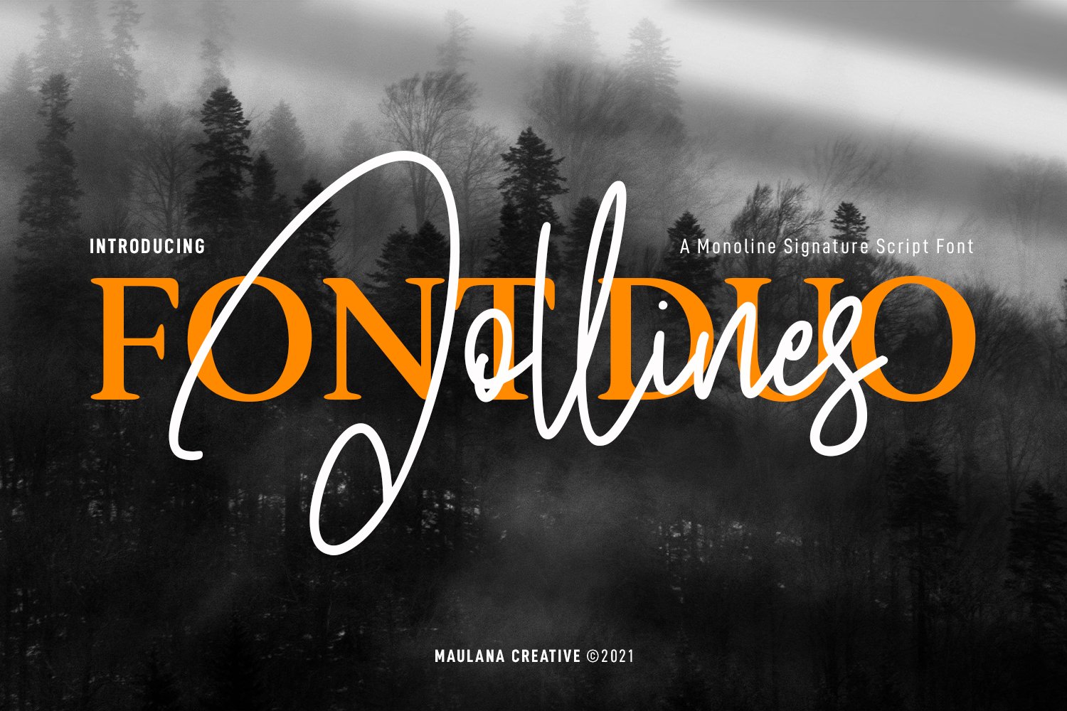 Jollines 字体 Duo – Signature Script and Serif 字体