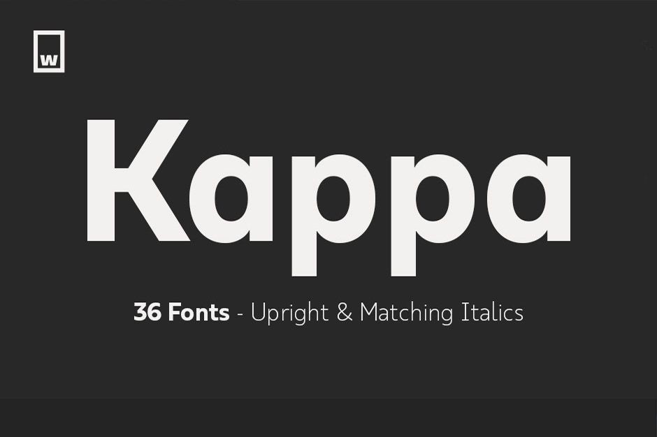 Kappa 字体