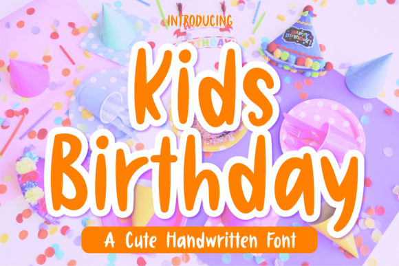 Kids Birthday 字体