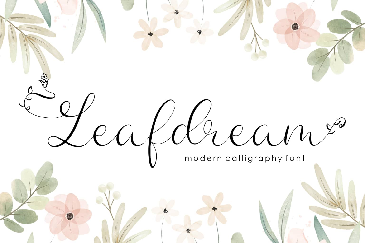 Leafdream Script 字体