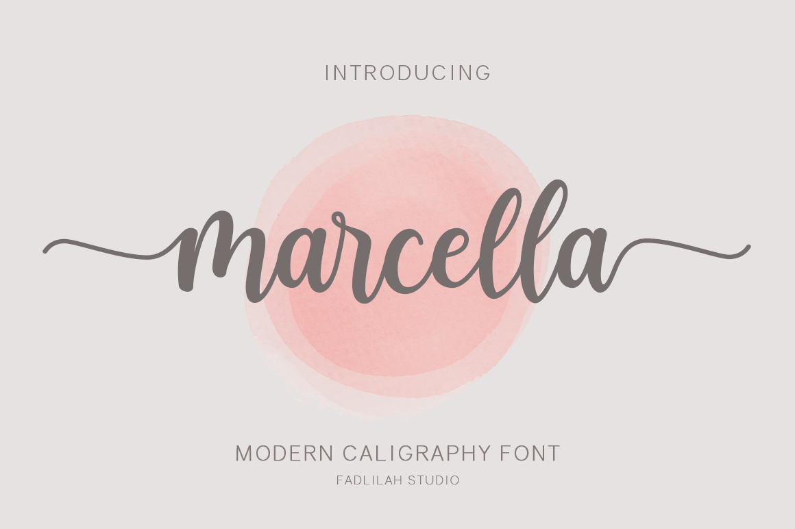 Marcela Script 字体