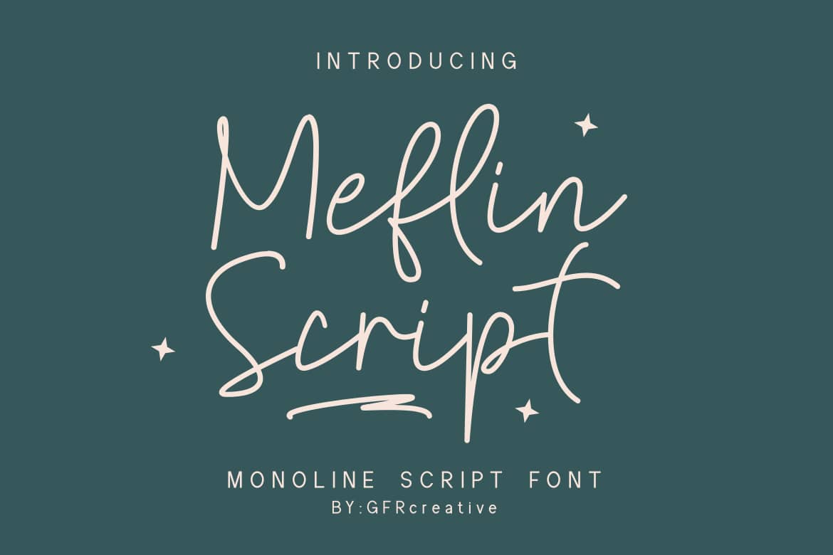 Meflin Script 字体
