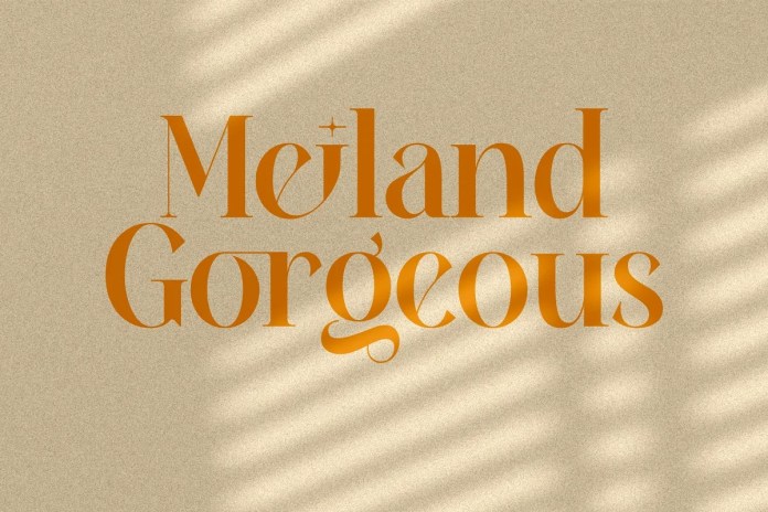 Meiland_Gorgeous_Serif_字体