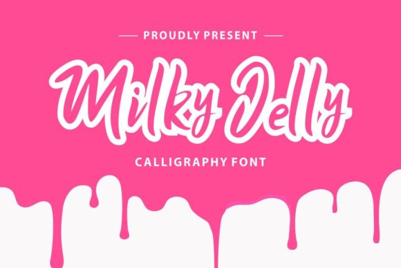 Milky Jelly 字体