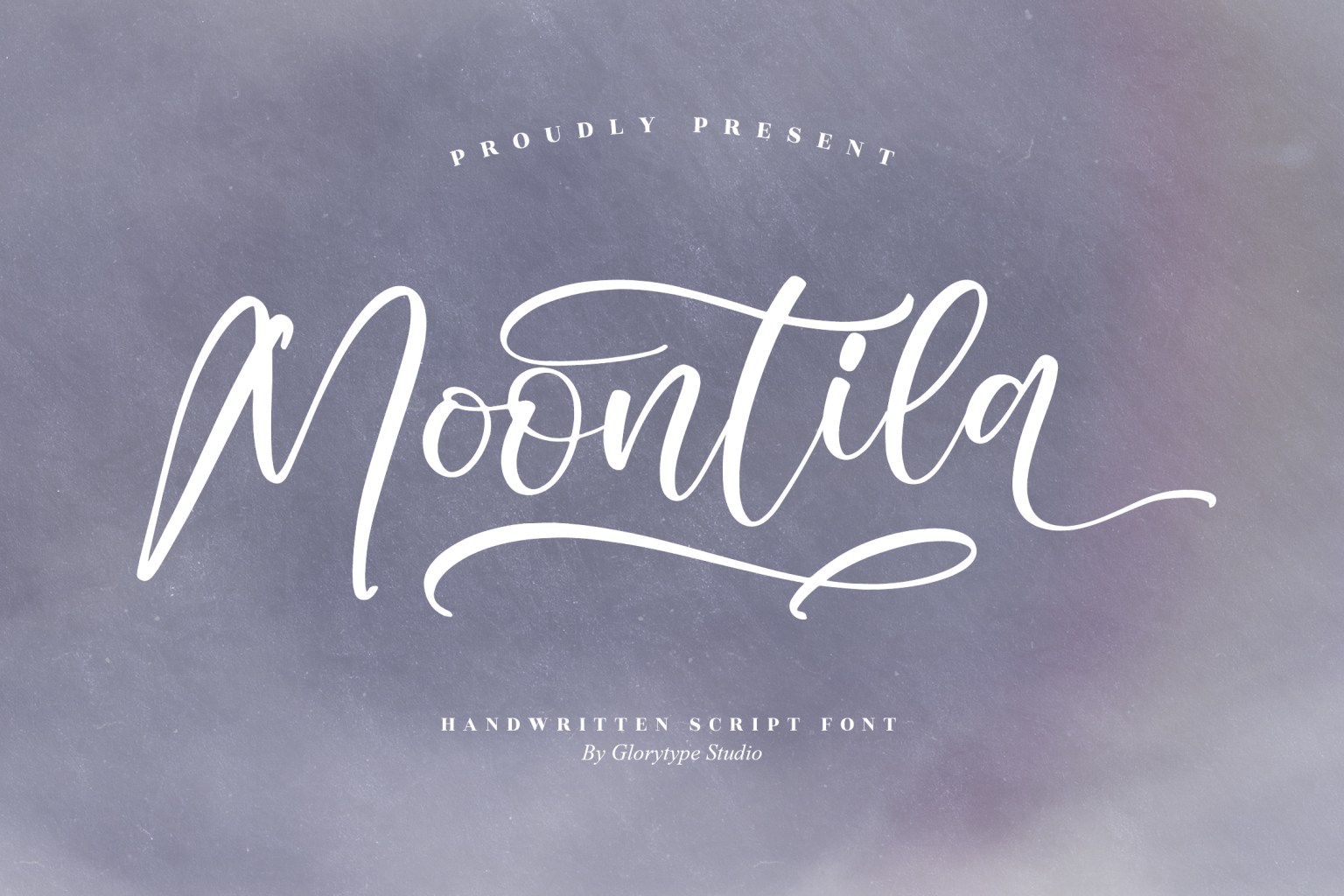 Moontila_Script_字体