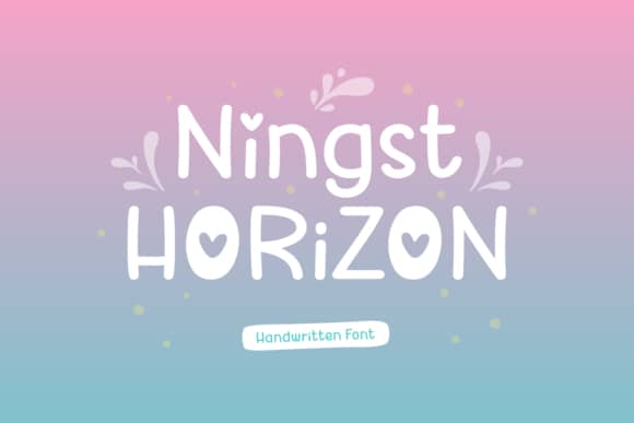 Ningst Horizon 字体