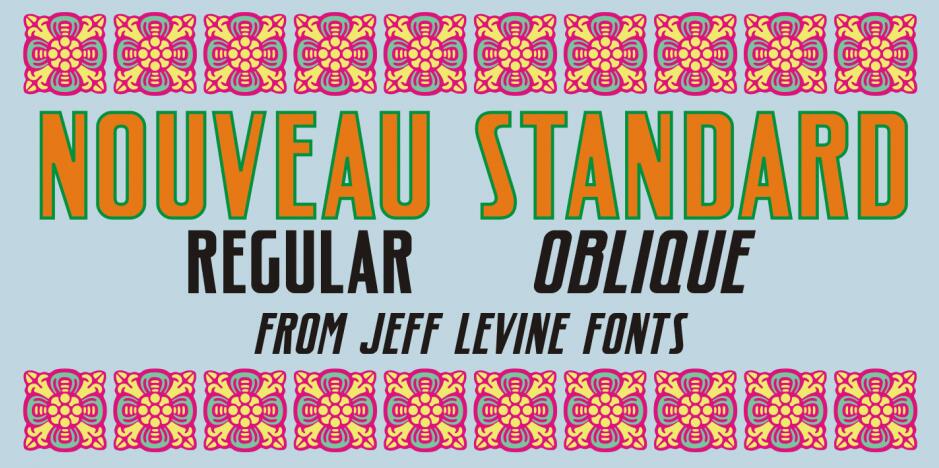 Nouveau Standard 字体
