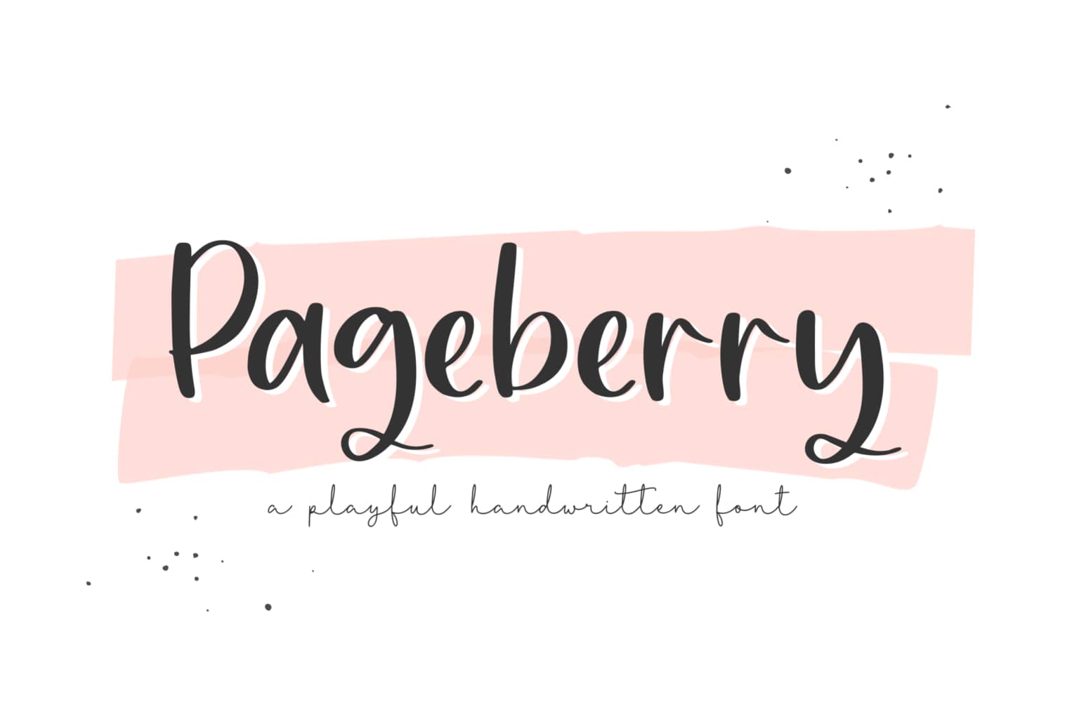 Pageberry Script 字体