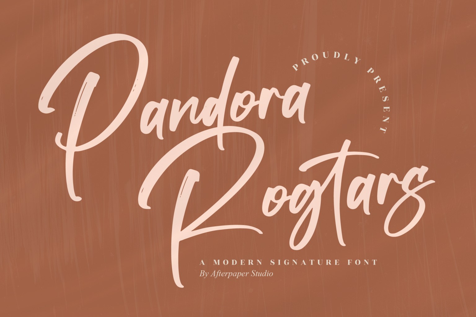 Pandora_Rogtars_Script_字体
