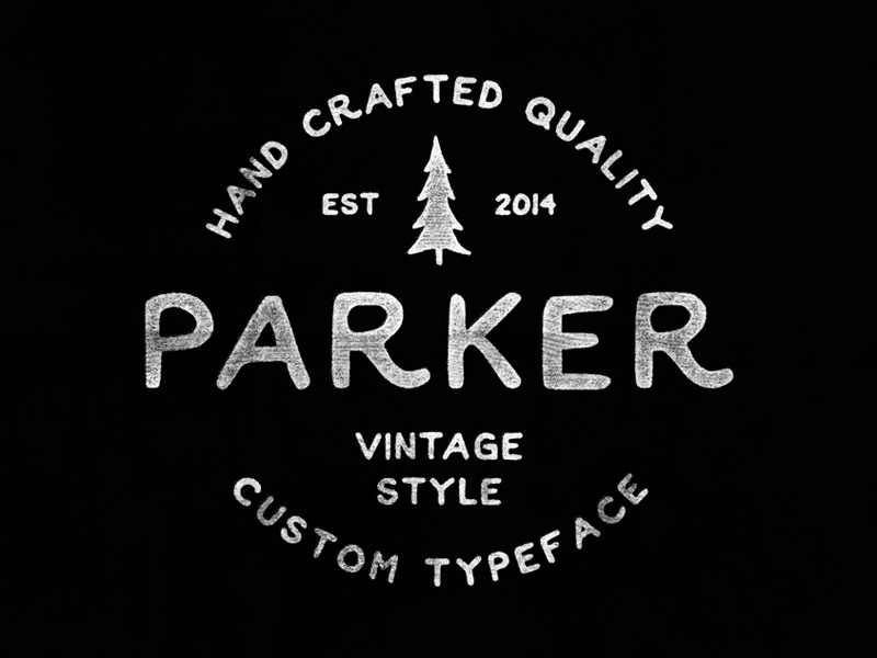 Parker 字体