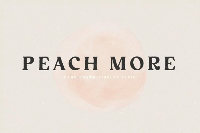 Peach_More_Display_字体