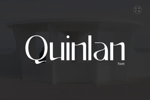 Quinlan 字体