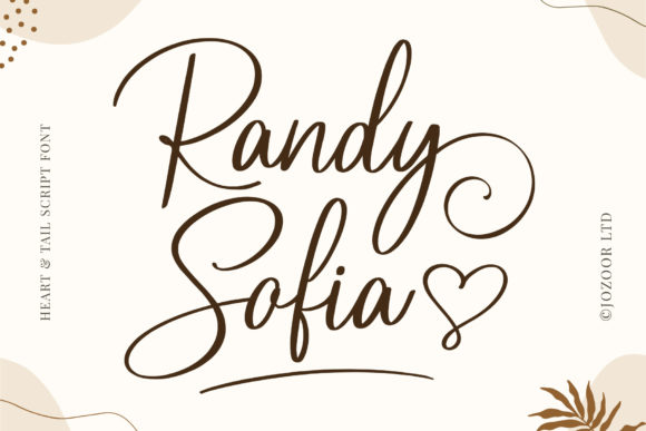 Randy Sofia 字体