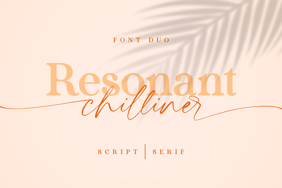 Resonant Chilliner 字体 Duo