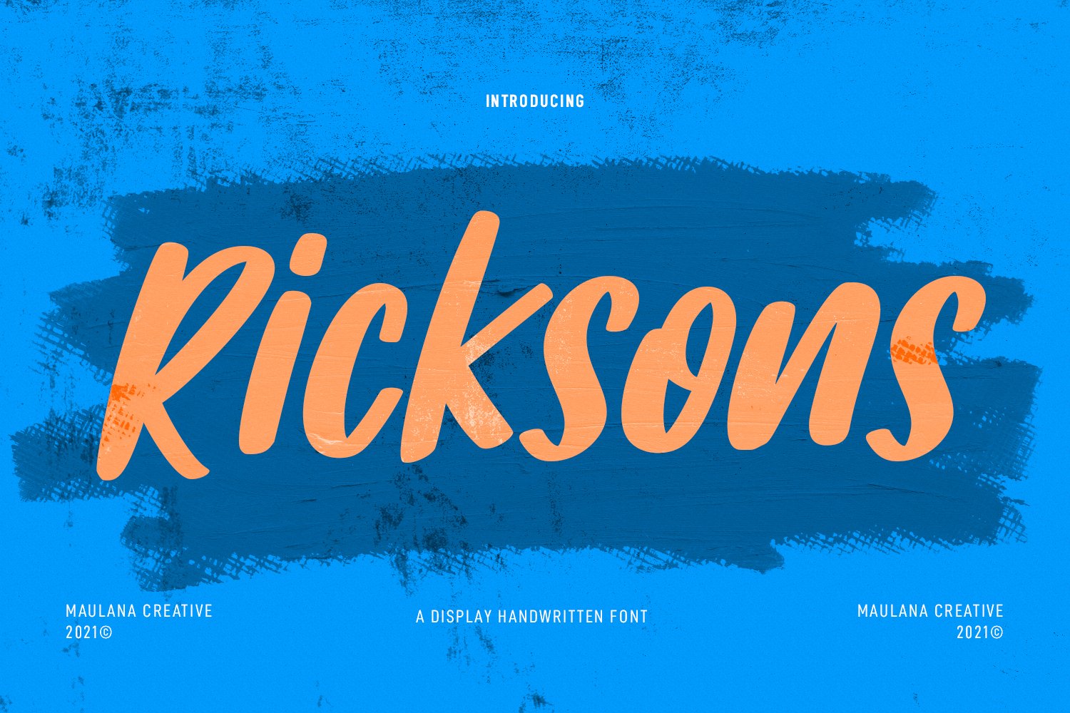 Ricksons 字体