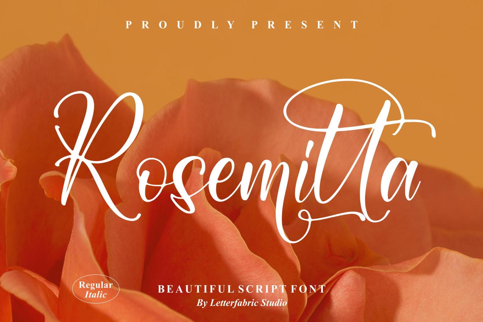 Rosemitta_____Beautiful_Script_字体