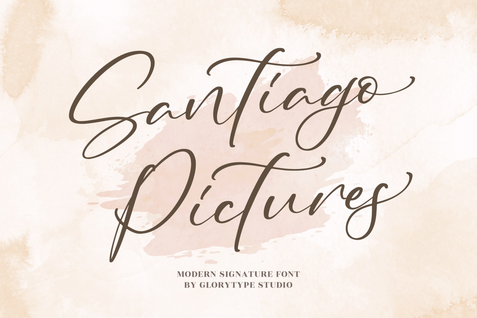 Santiago Pictures 字体