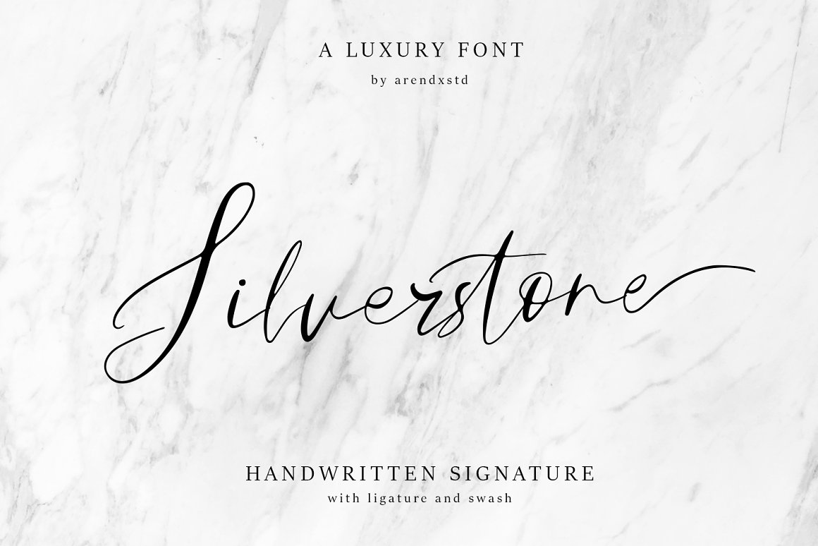 Silverstone_Script_字体