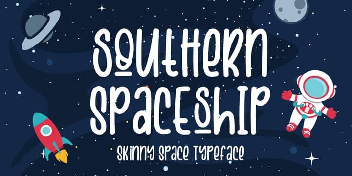 Southern Spaceship 字体