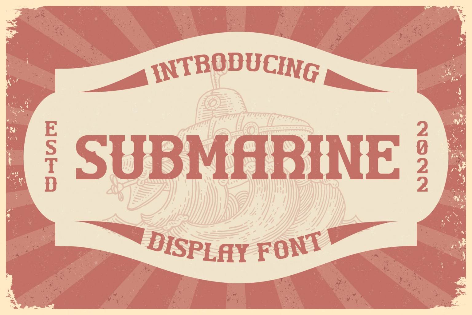 SUBMARINE Display Typeface