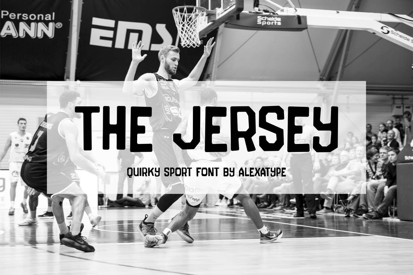 The Jersey – Western Display 字体