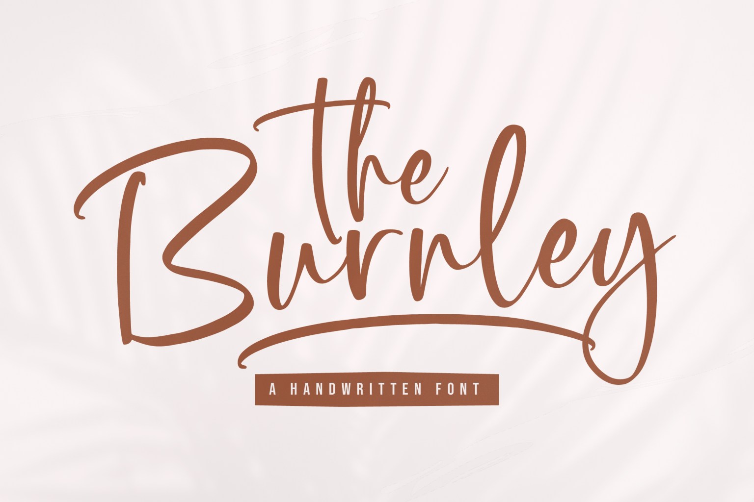 The_Burnley_Script_字体