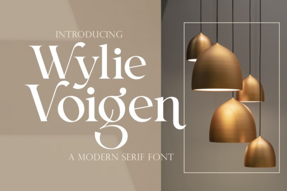 Wylie Voigen 字体