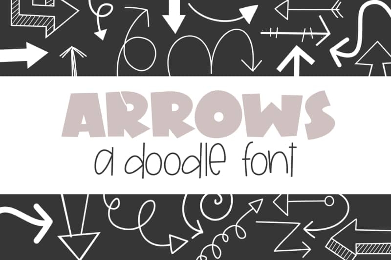 Arrows – Dingbat 字体 2102944