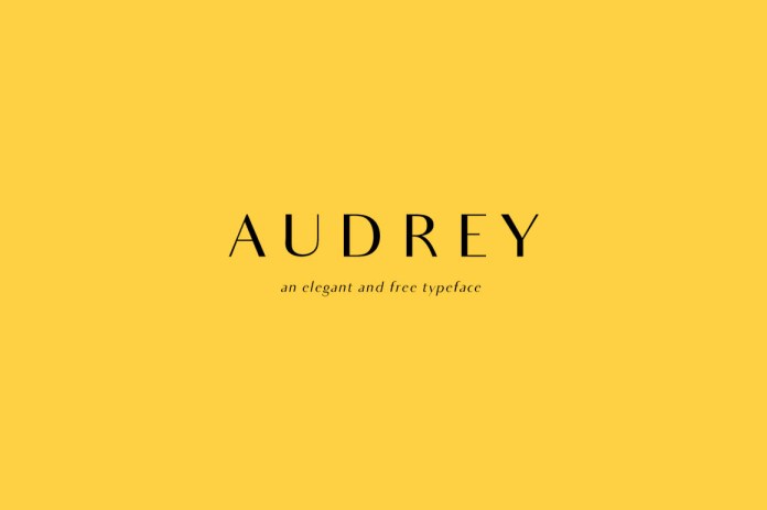 Audrey 字体
