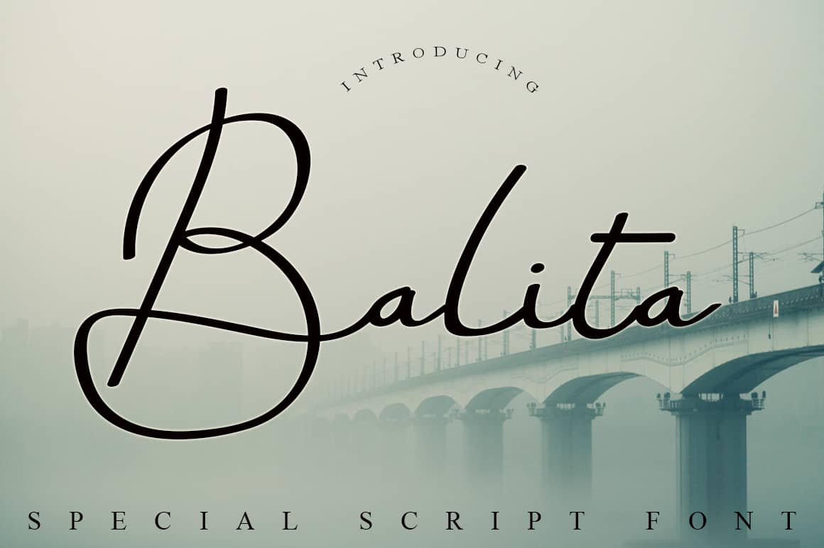 Balita Script 字体