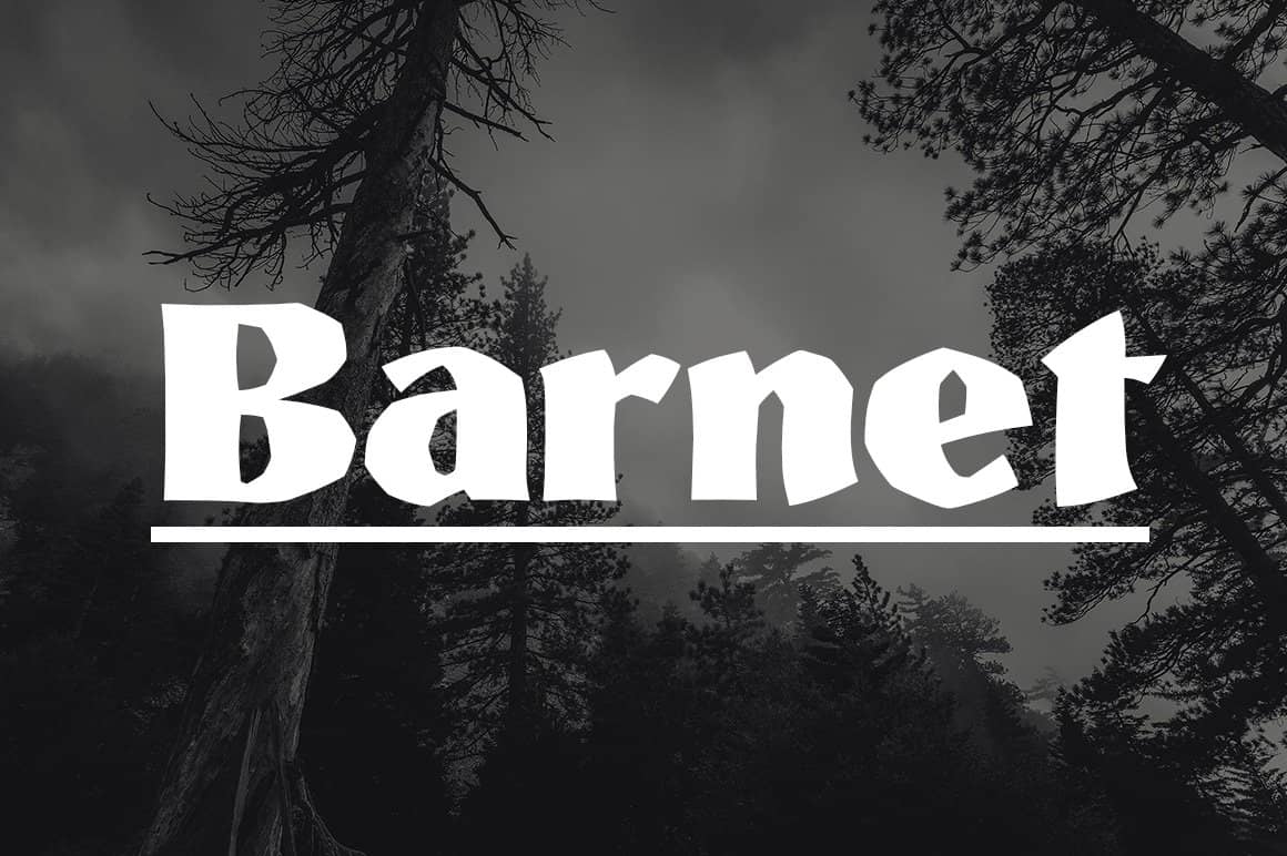 Barnet 字体