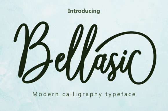 Bellasic 字体