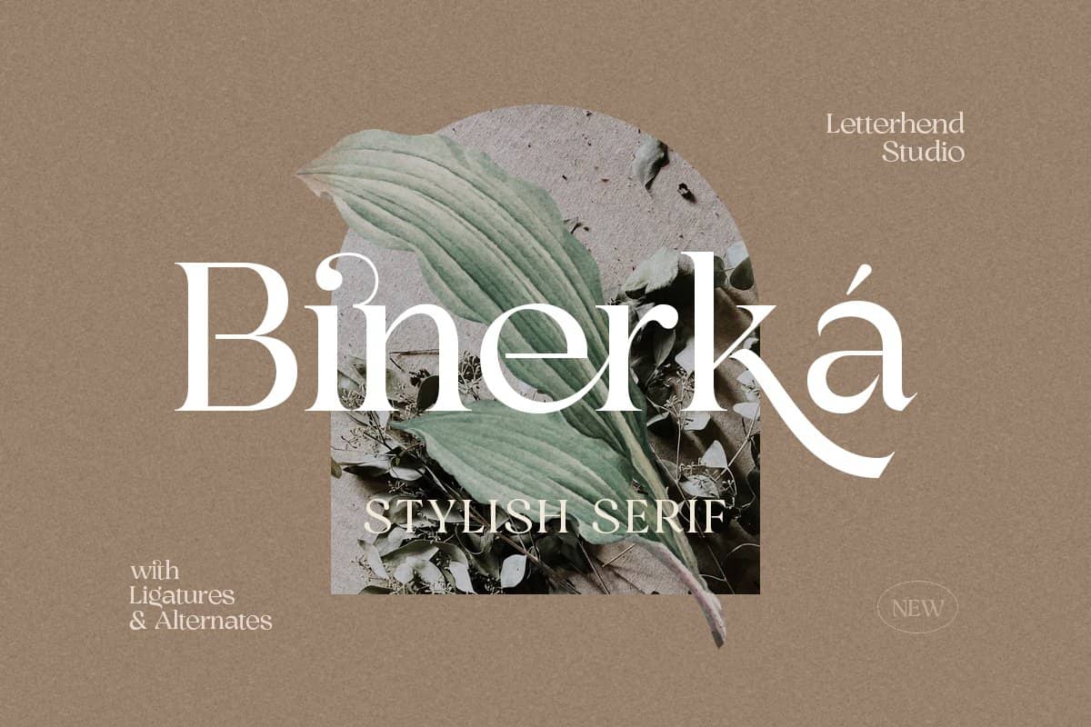 Bhinerka Serif 字体