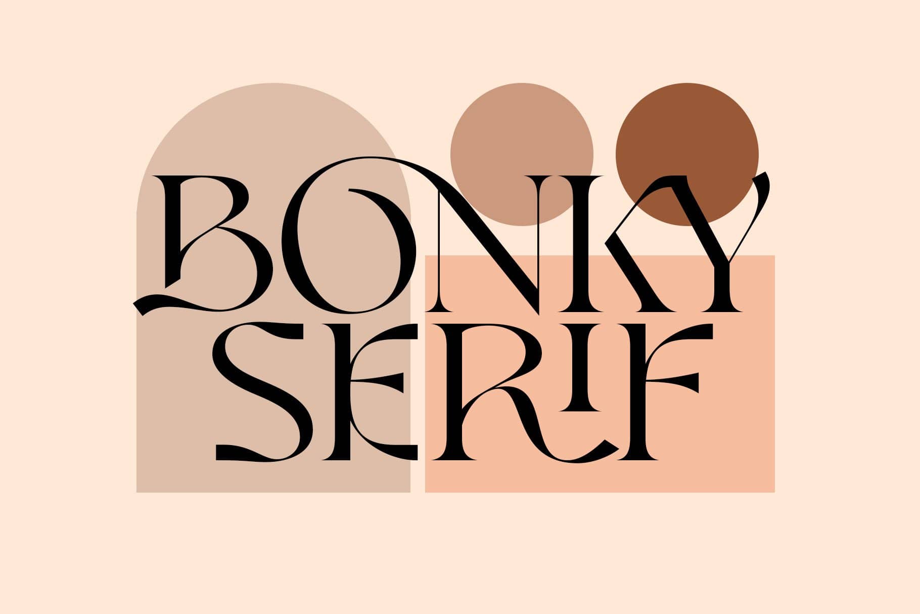 Bonky Serif 字体