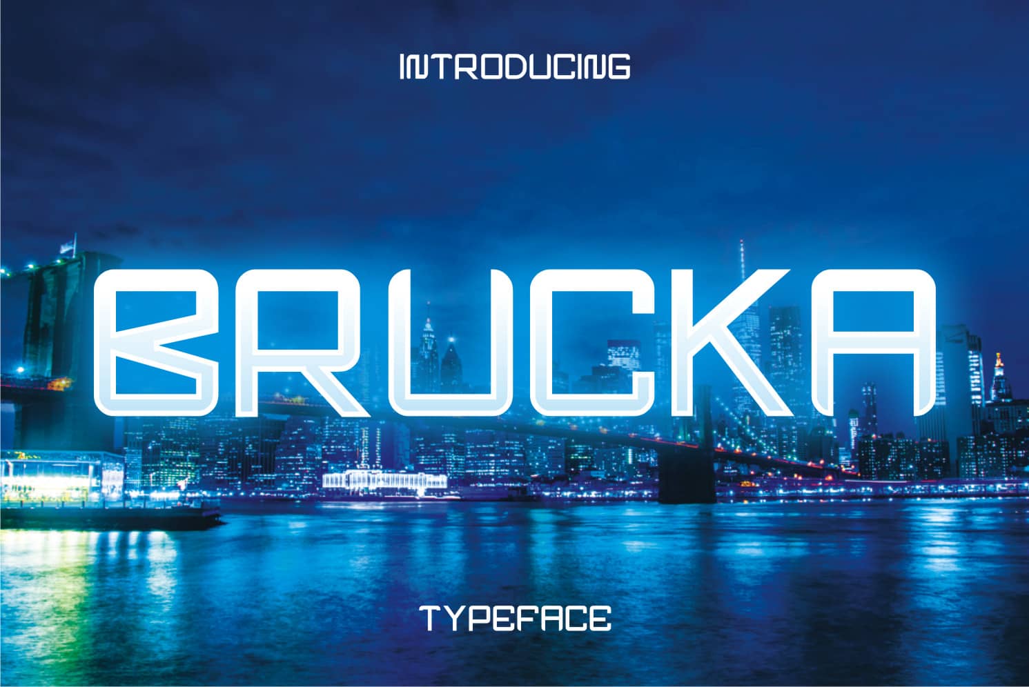 Brucka Display 字体