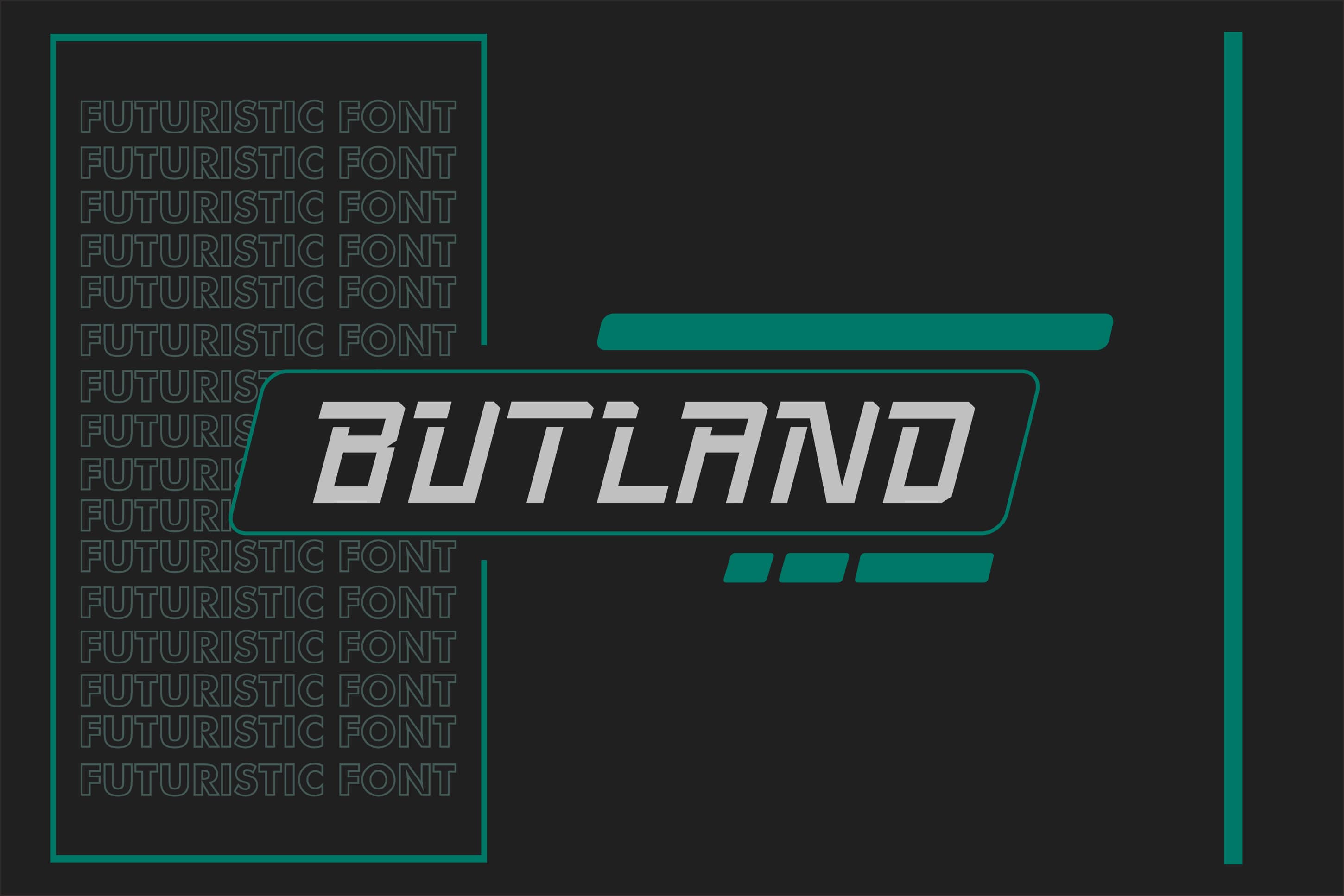 Butland 字体