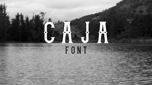 Caja 字体