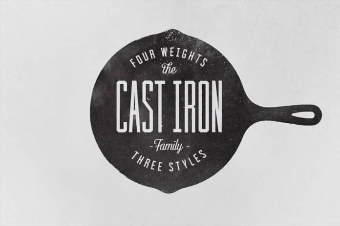 Cast Iron 字体