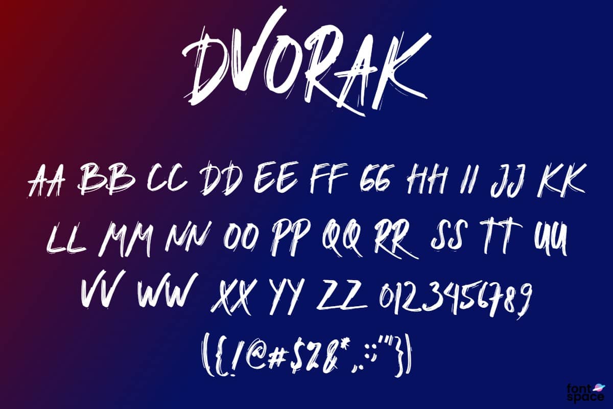 Darvok 字体