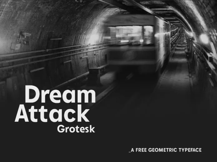 Dream Attack Grotesk 字体