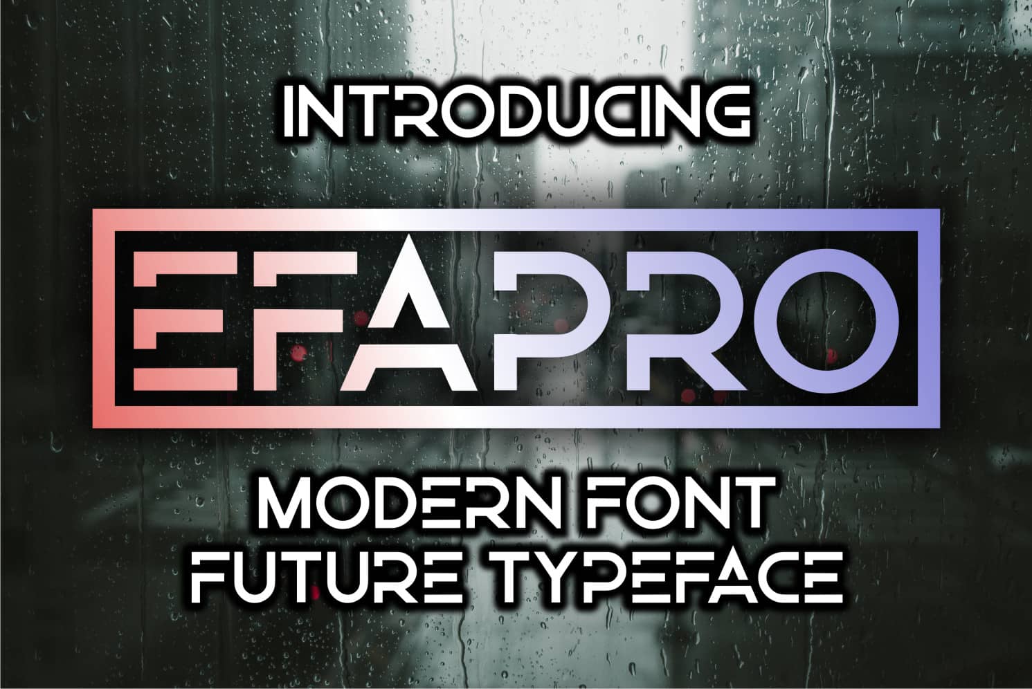 Efapro Display 字体