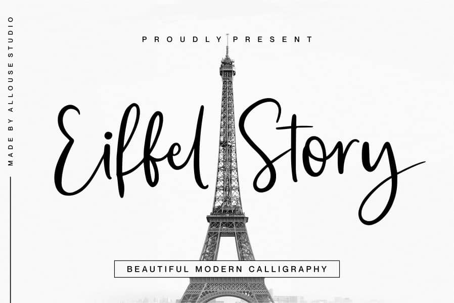 Eiffel Story Script 字体