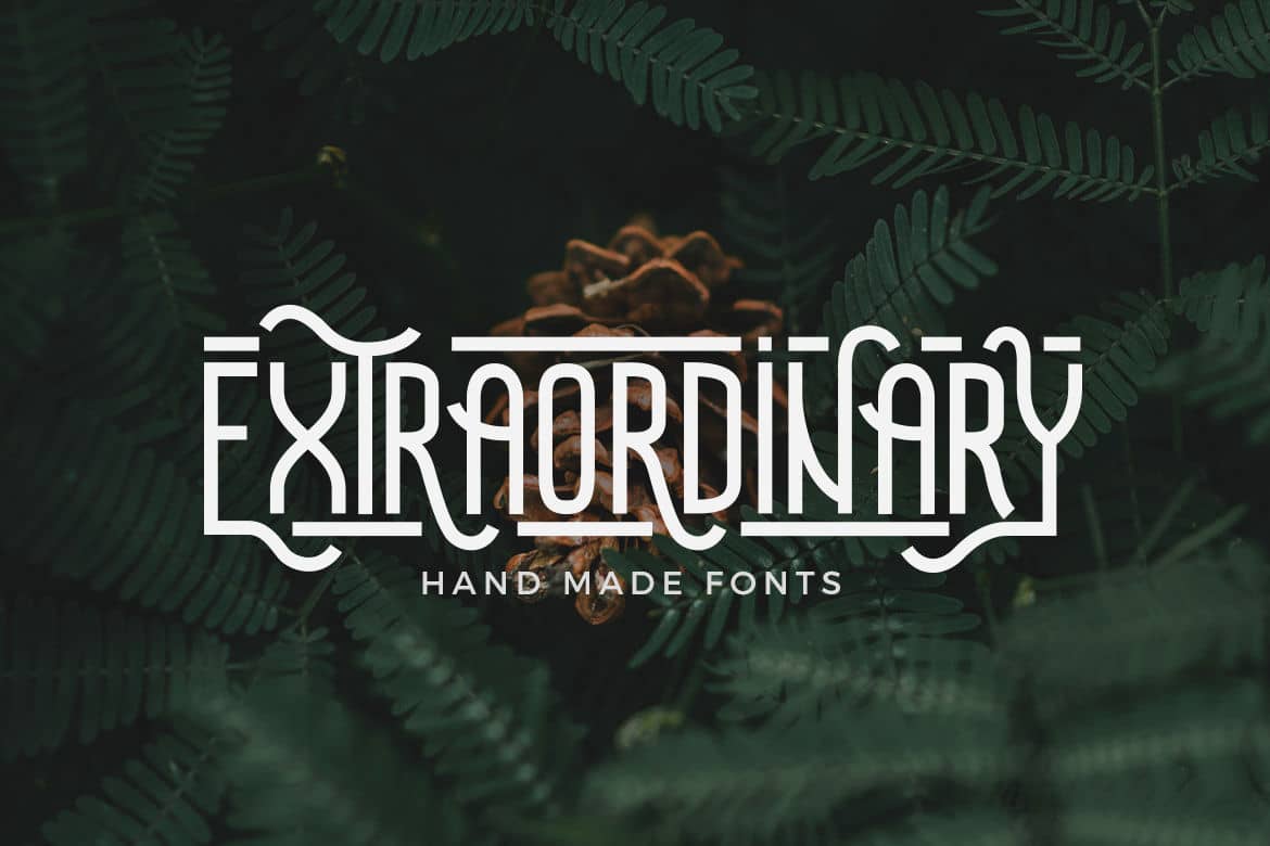 Extraordinary 字体