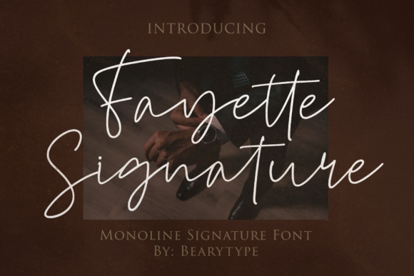 Fayette Signature 字体