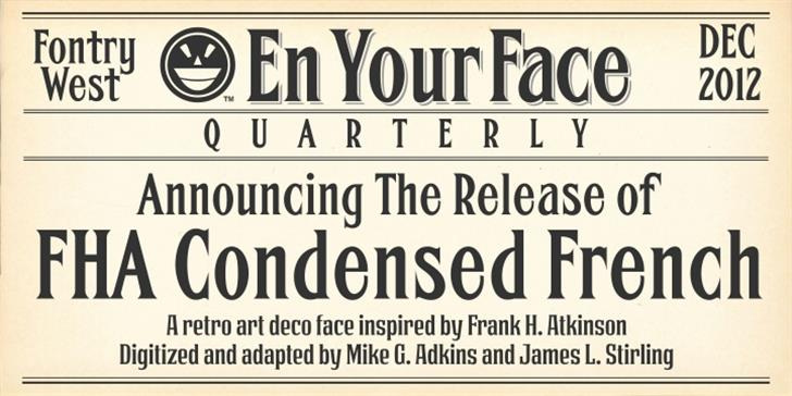 FHA Condensed French 1592484