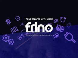 Frino – 字体 created with icons