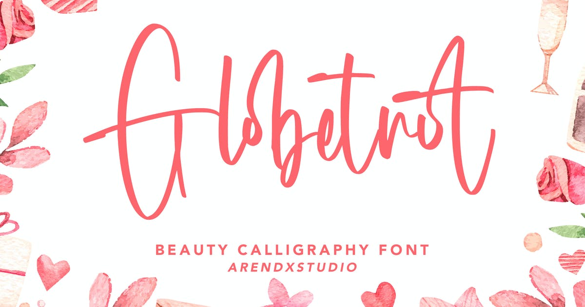 Globetrot Beauty Calligraphy 字体
