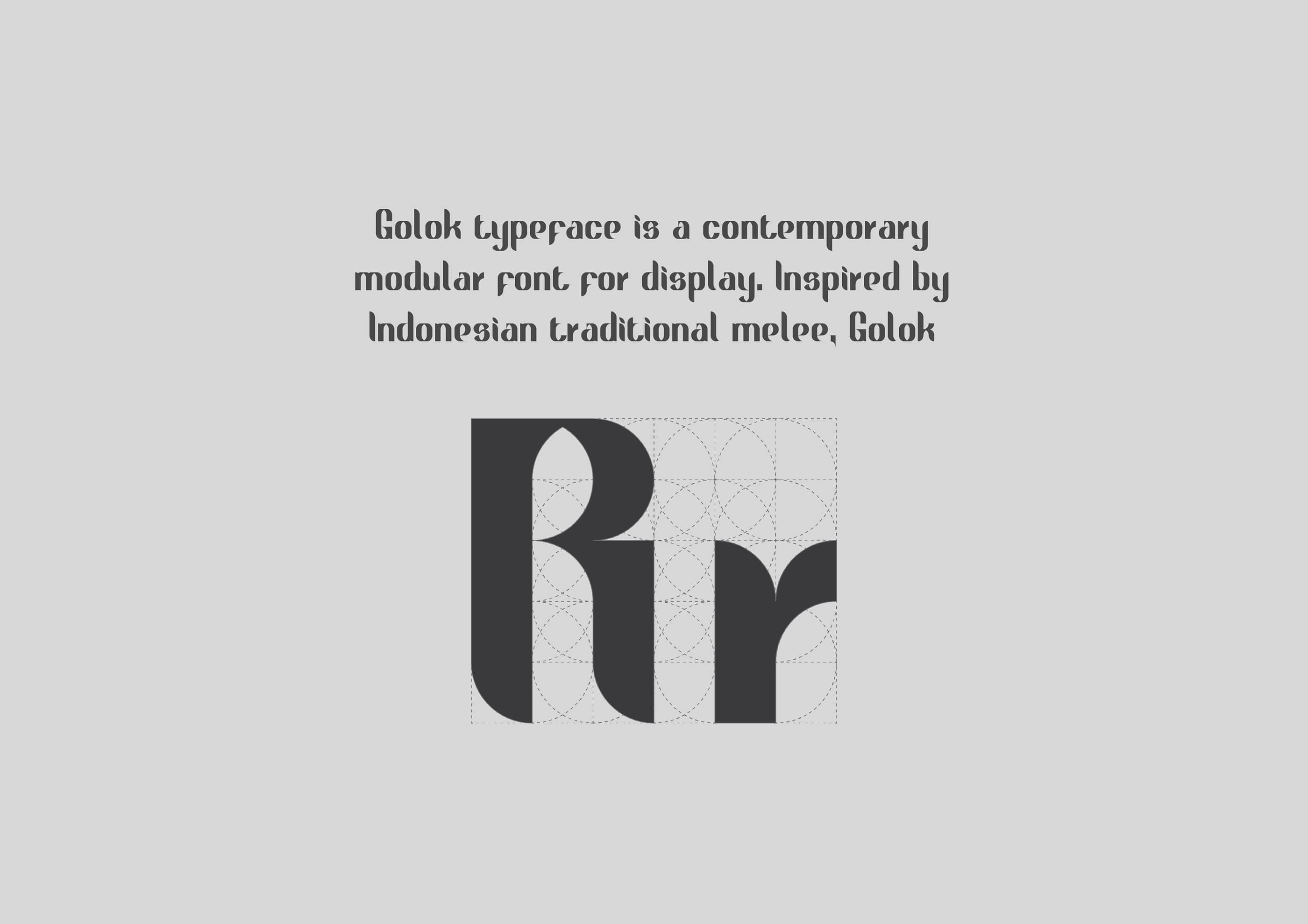Golok Typeface