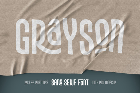Grayson 字体 Pack 4788741