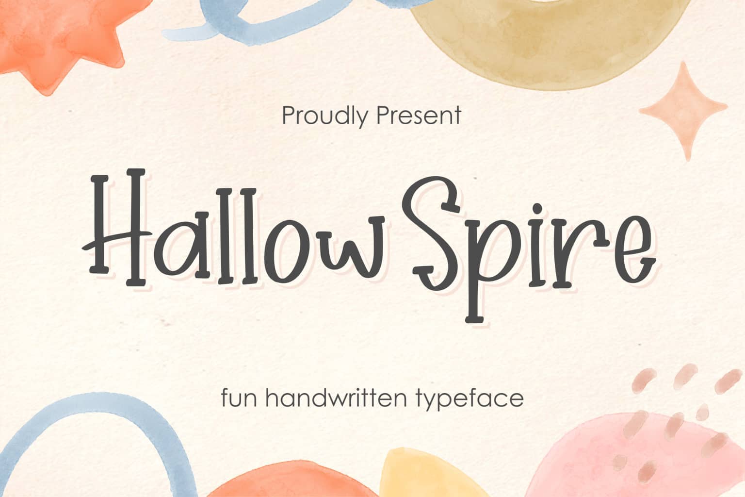 Hallow Spire Display 字体